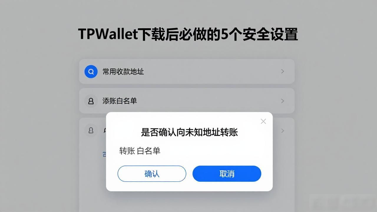 TPWallet官网下载后设置安全配置的技巧_备份助记词硬纸板手写_开启生物识别验证功能安全中心