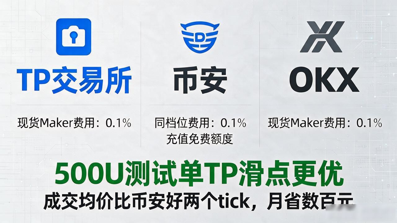TP交易所app下载后跟币安、OKX各比了一个月，到底差在哪