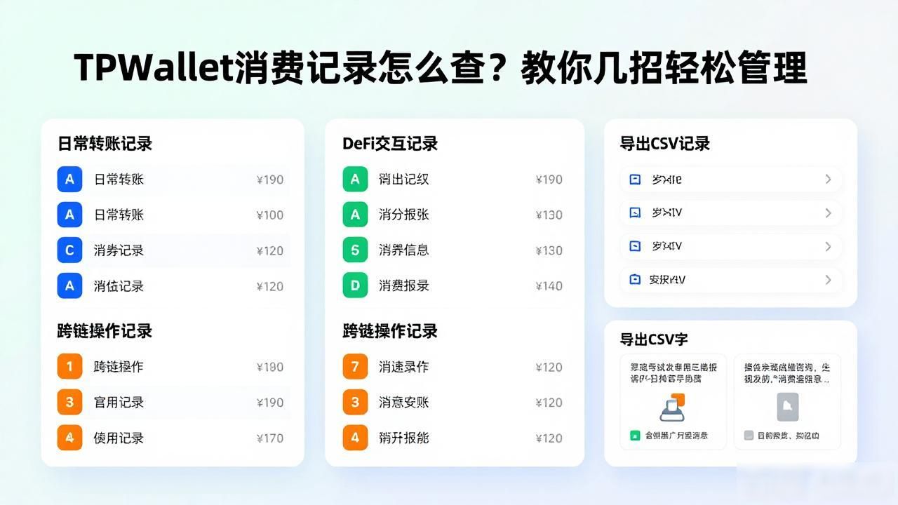 TPWallet消费记录怎么查？教你几招轻松管理