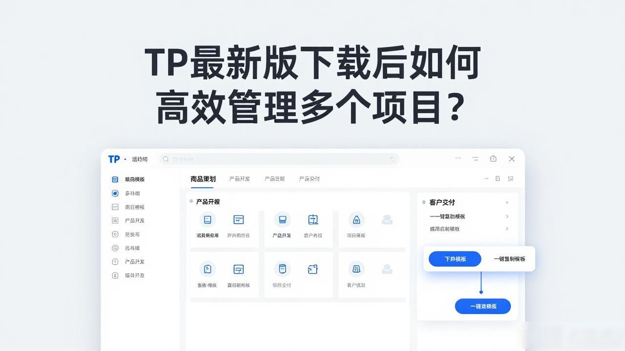 TP最新版下载后如何高效管理多个项目？