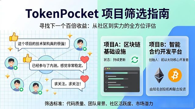 TokenPocket首页项目筛选指南