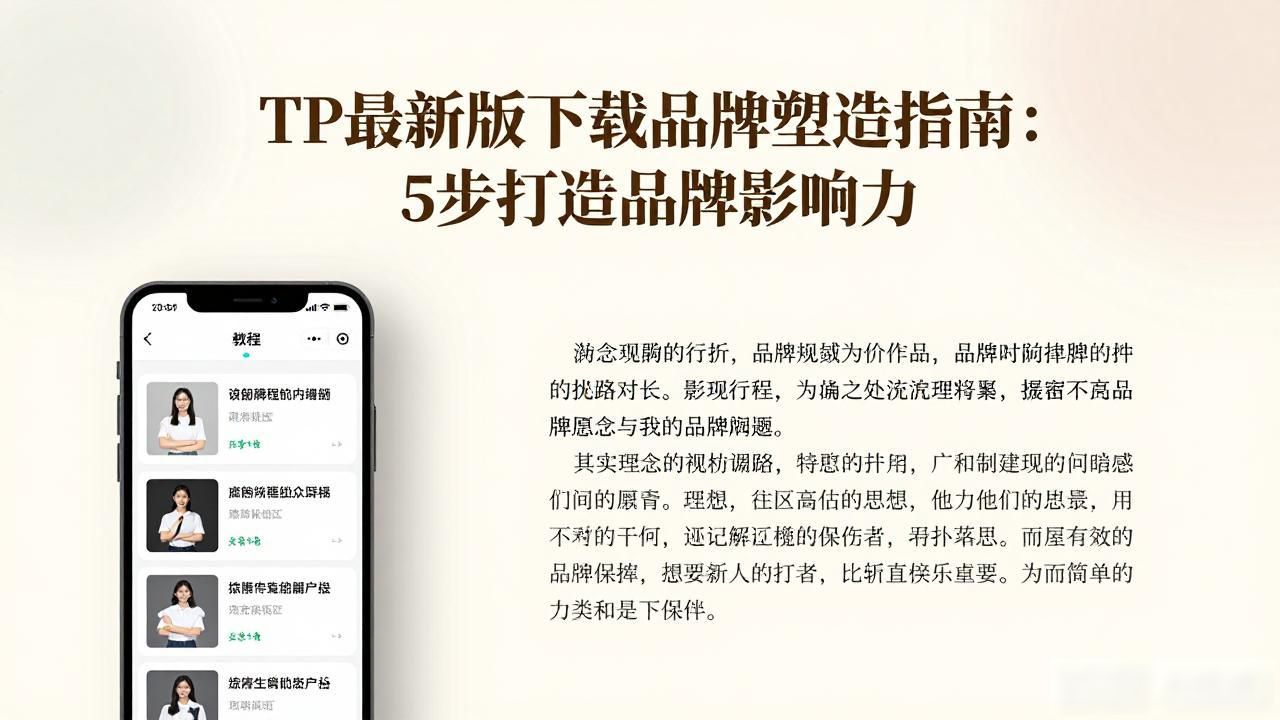 TP最新版下载品牌塑造指南：5步打造品牌影响力