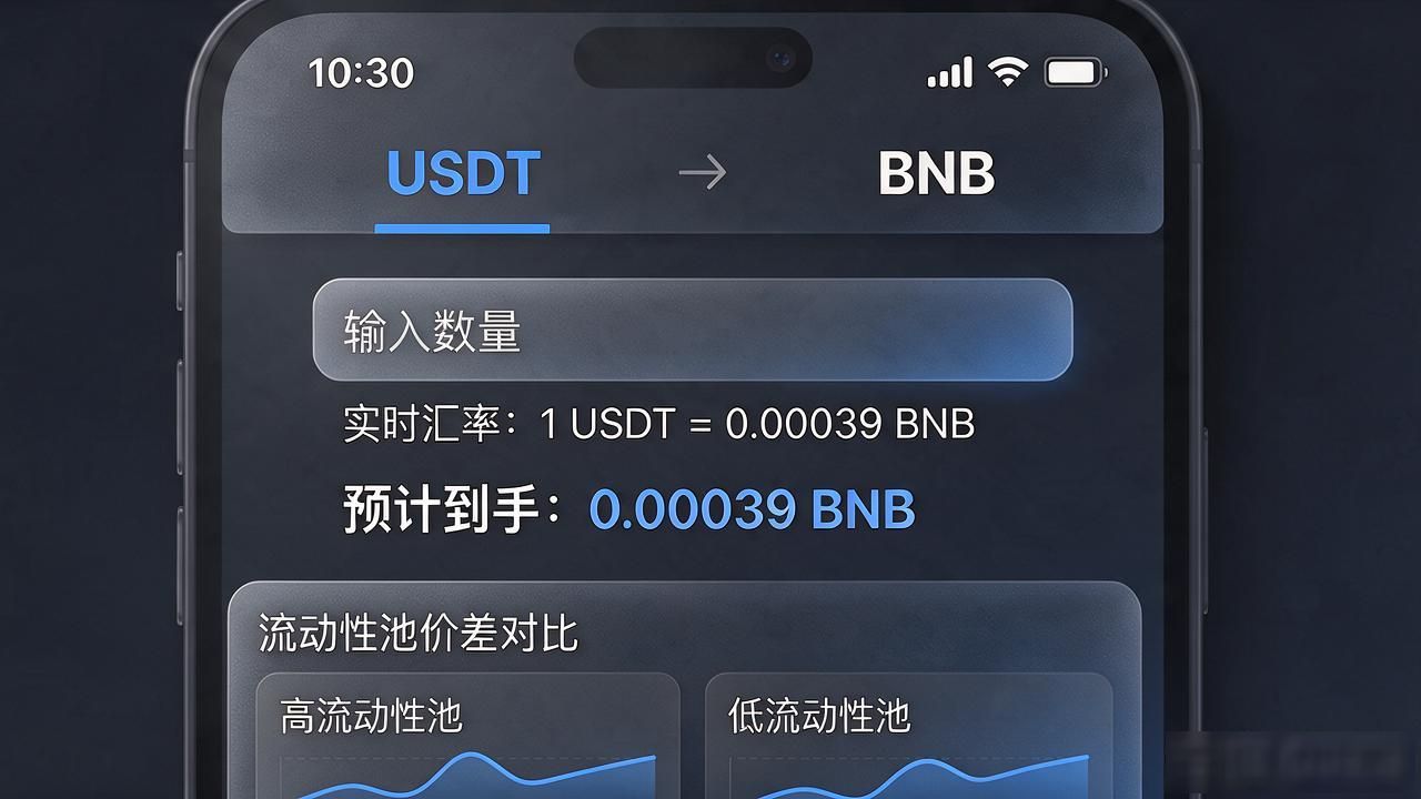 TP钱包怎么换BNB？币币兑换操作三步搞定