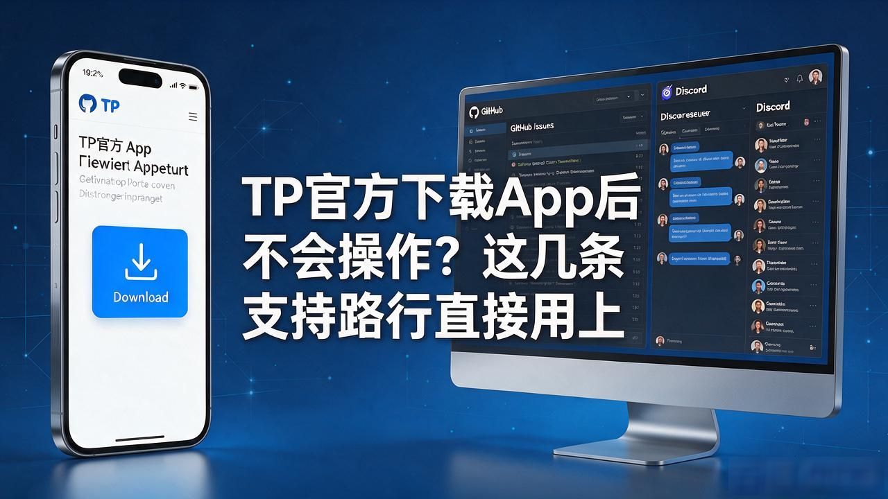 TP官方下载App后不会操作？这几条支持路径直接用上