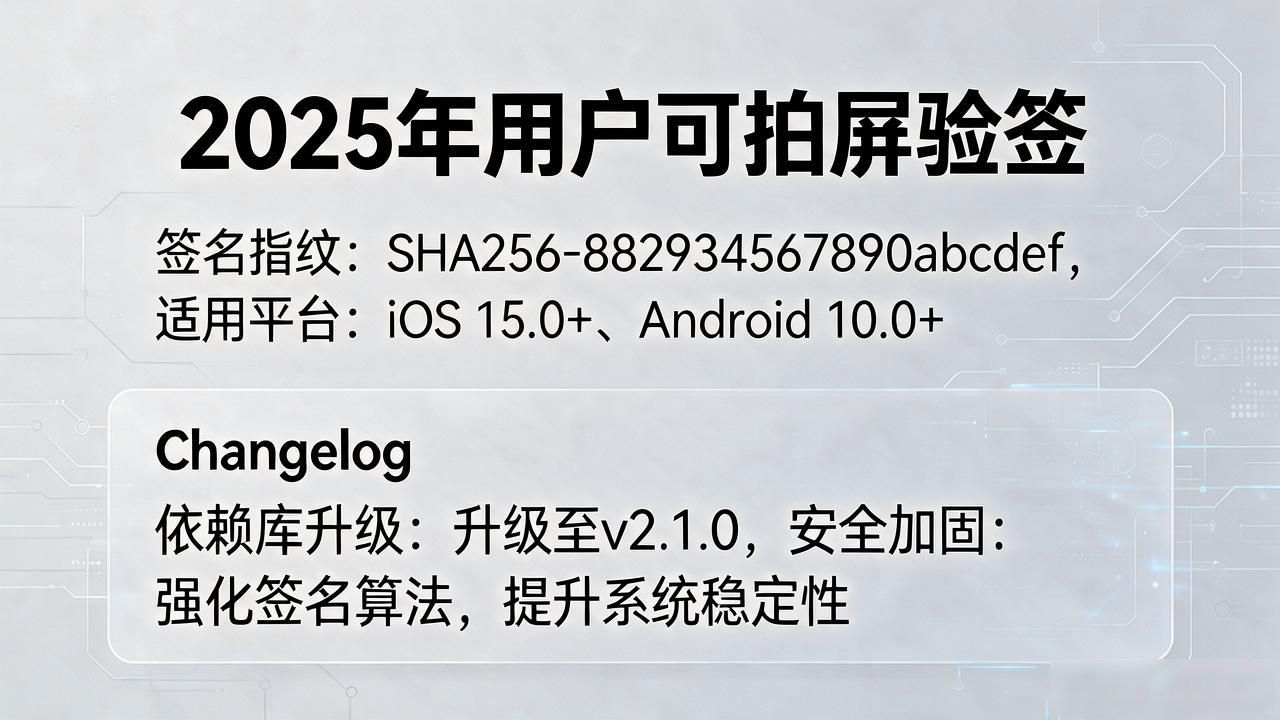 TP钱包官网下载：2025年让用户放下戒心的四个信任锚点