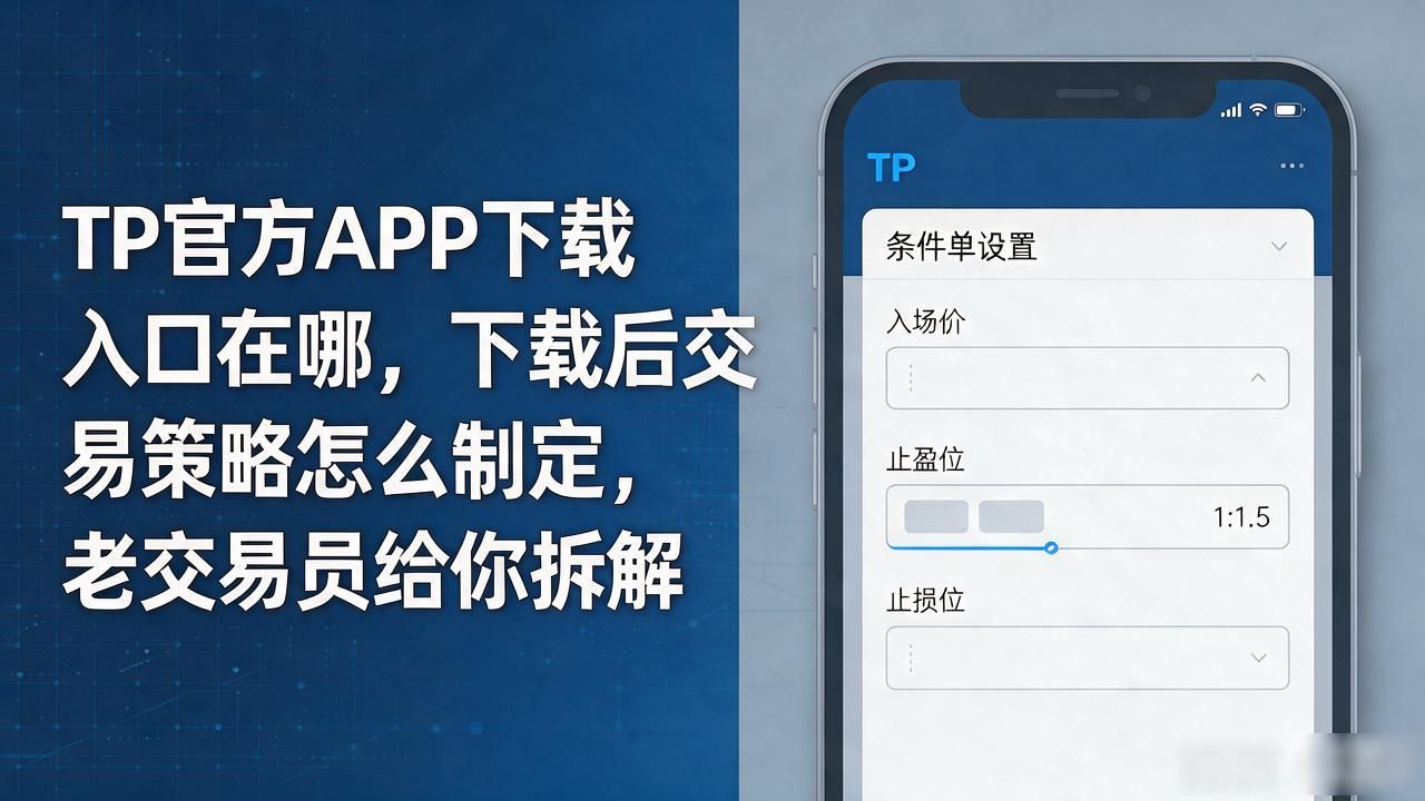 TP官方APP下载入口在哪，下载后交易策略怎么制定，老交易员给你拆解