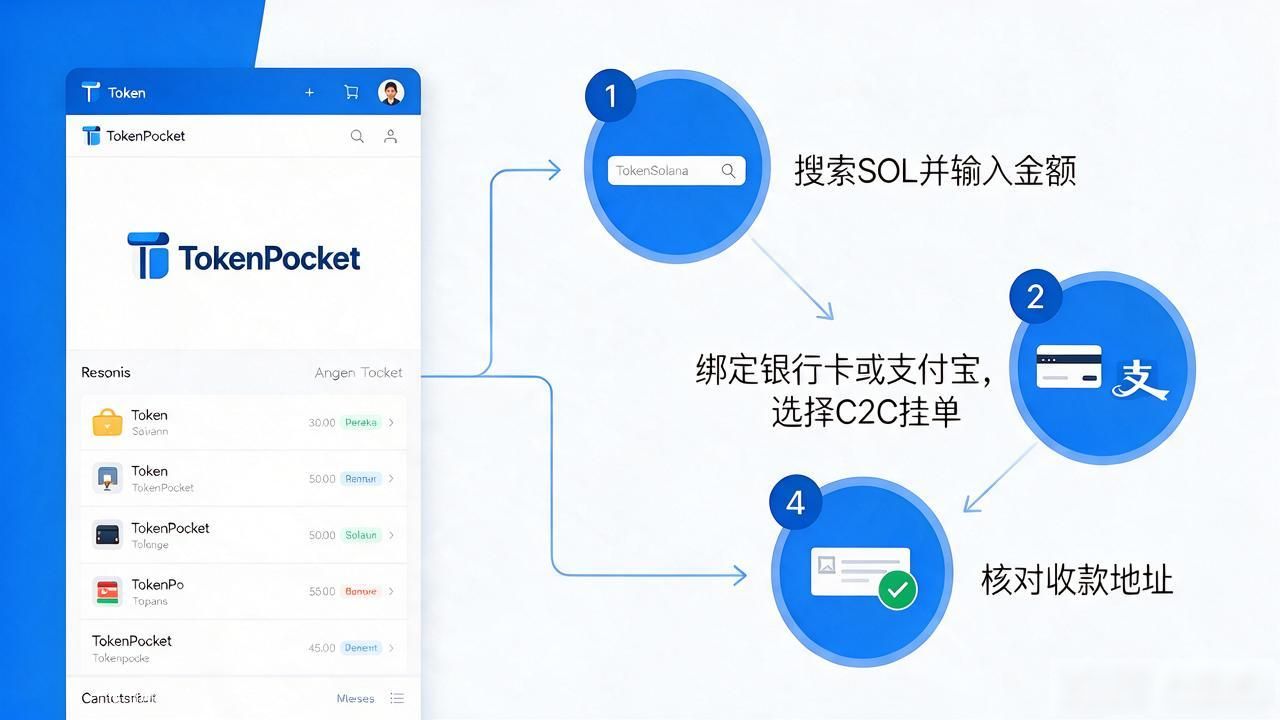 TP钱包怎么买Solana币｜照着做三步就到手