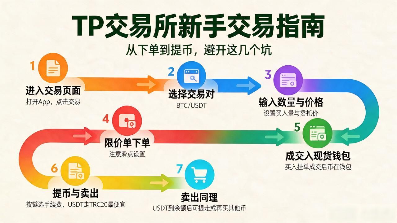 TP交易所app下载完怎么交易加密币？新手别踩这几个坑
