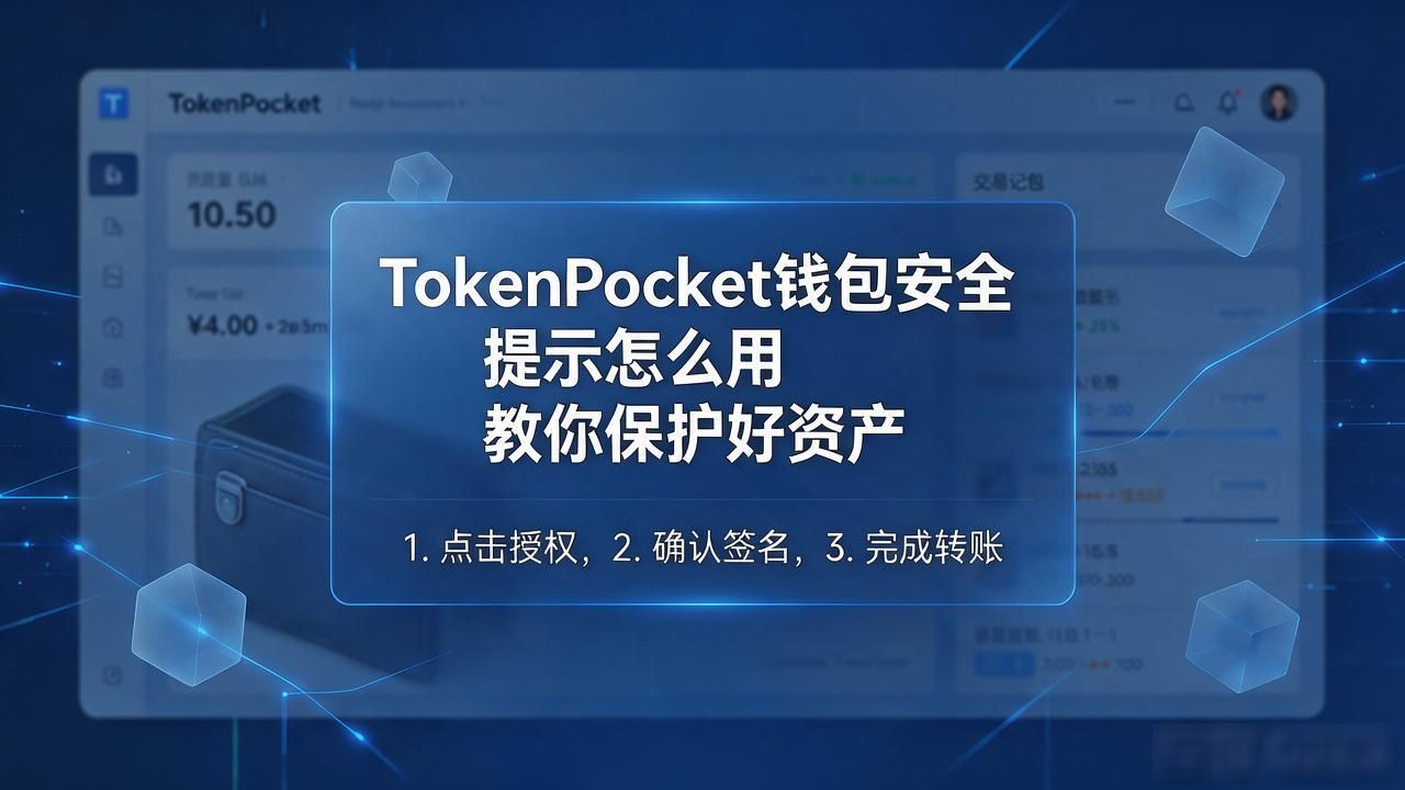 TokenPocket钱包安全提示怎么用 教你保护好资产