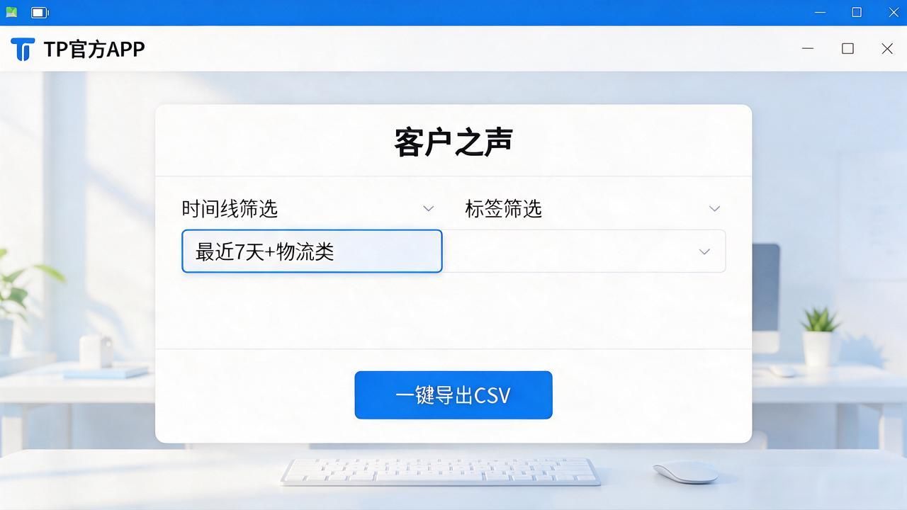 从TP官方下载安装app开始，一步步获取客户反馈的实操方法
