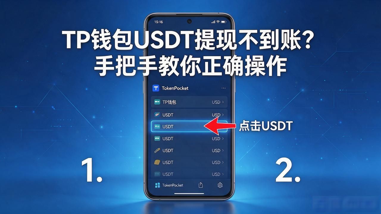 TP钱包USDT提现不到账？手把手教你正确操作