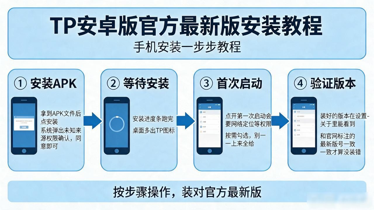 TP安卓版怎么下载官方最新版？手机安装一步步教程