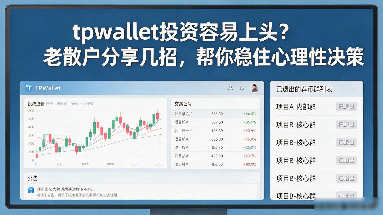 tpwallet投资容易上头？老散户分享几招，帮你稳住心态理性决策