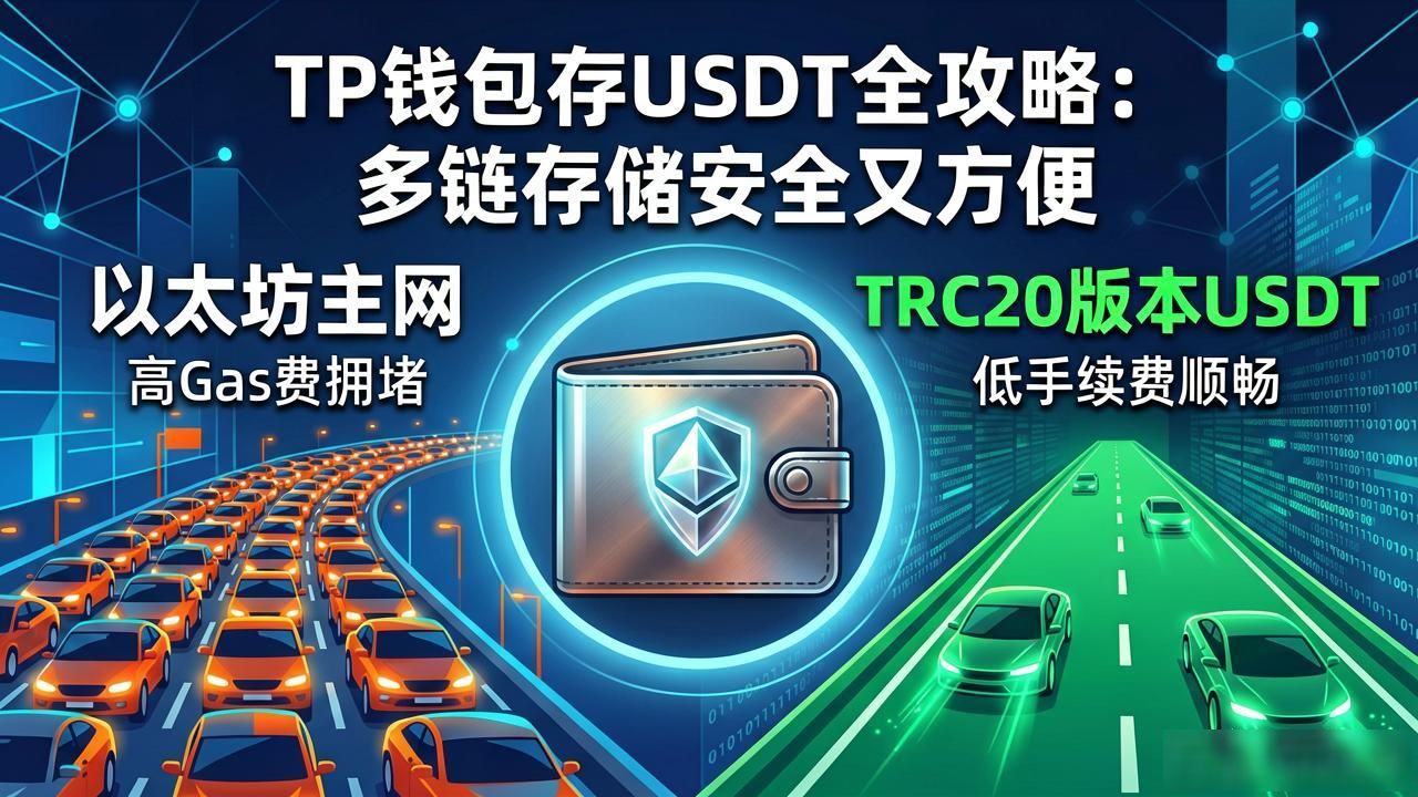 TP钱包USDT转账选TRC20的原因_usdt tp钱包_数字货币新手USDT管理避坑指南
