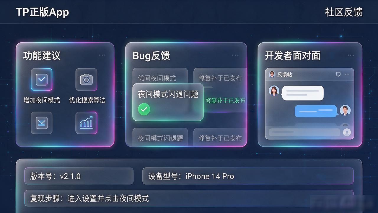 TP官网下载app正版的社区参与与用户反馈接收_TP正版app官网下载_社区反馈机制