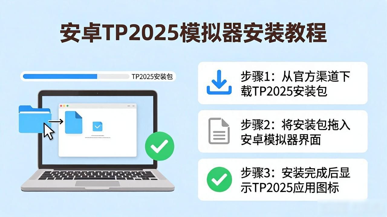 安卓TP2025模拟器安装教程，小白也能轻松上手
