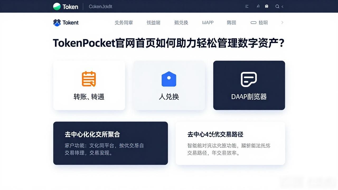 tokenpocket钱包官网首页对轻松管理数字资产的支持性分析_TokenPocket资产管理优势_TokenPocket官网首页