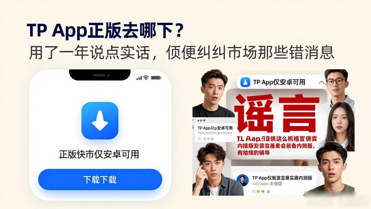 TP App正版去哪下？用了一年说点实话，顺便纠纠市场那些错消息