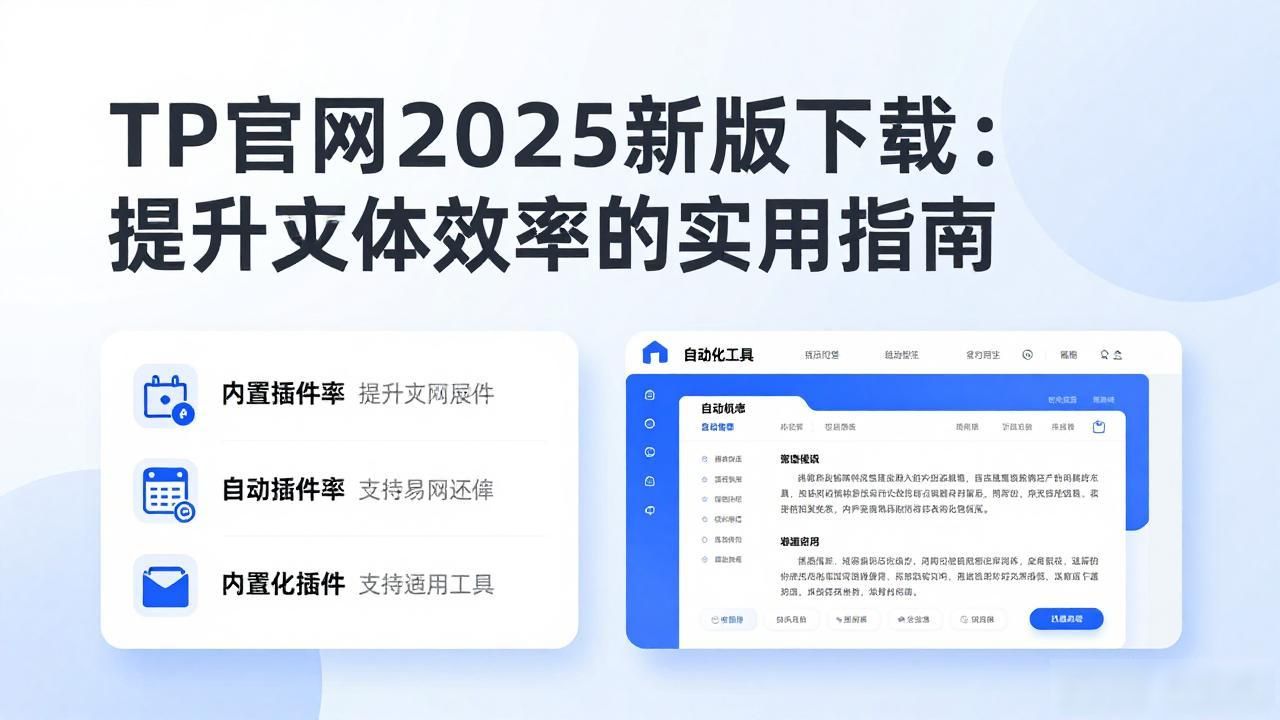 TP官网2025新版下载：提升工作效率的实用指南