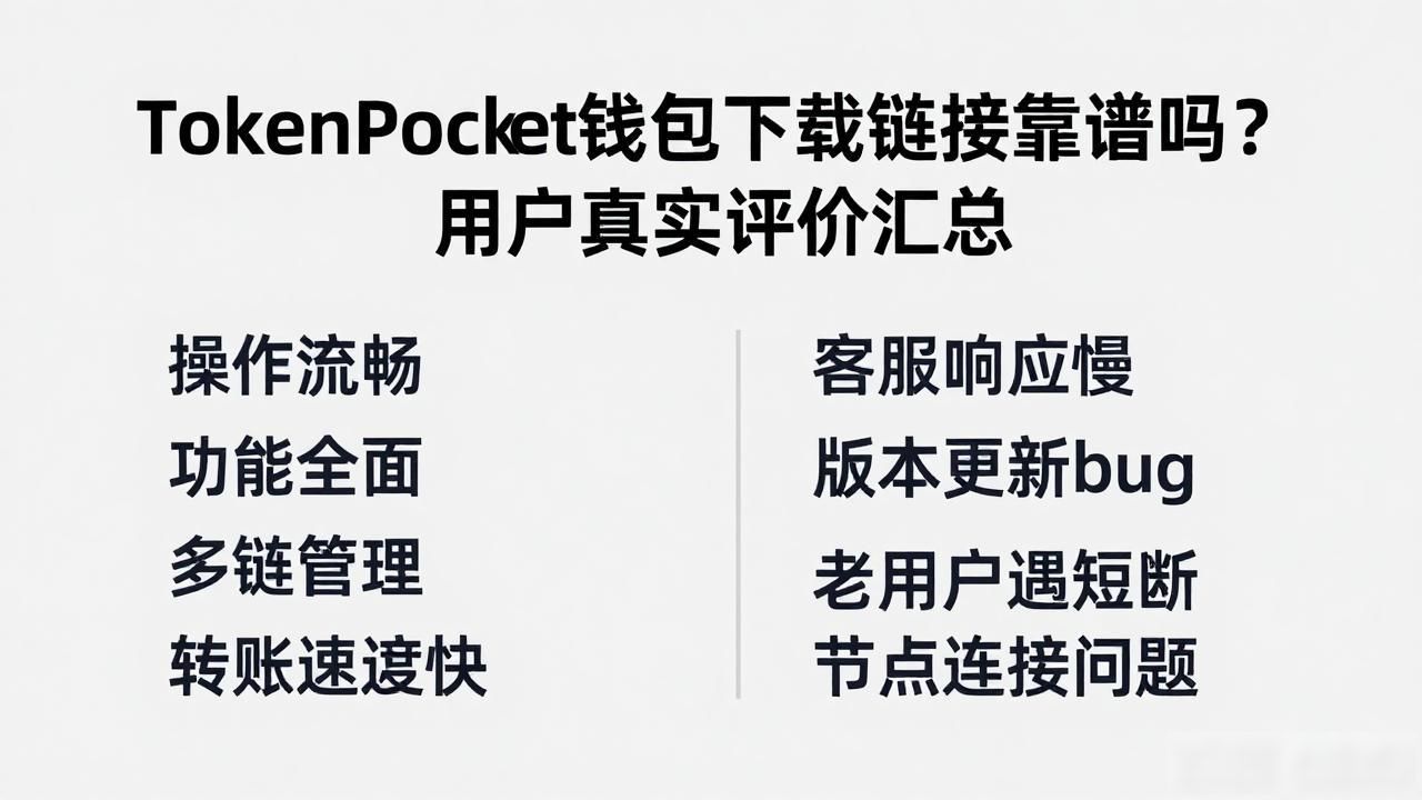 tokenpocket钱包官网的下载链接是否值得信赖,用户评论总结_TokenPocket钱包用户评论_TokenPocket钱包官网下载链接