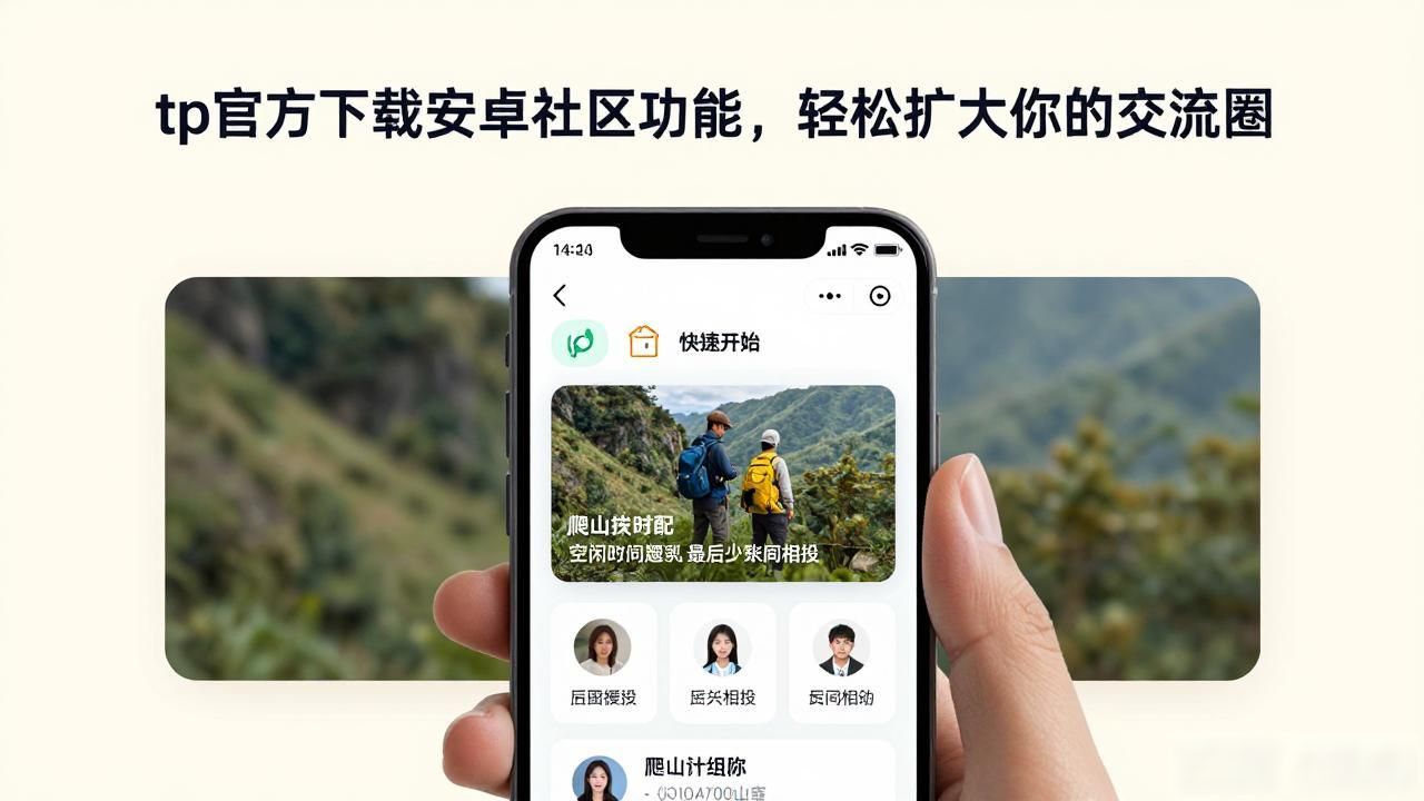tp官方下载安卓2025社区功能，轻松扩大你的交流圈