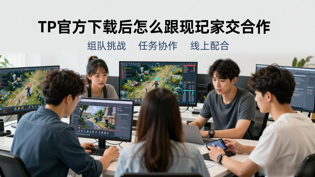 TP官方下载后怎么跟其他玩家交流合作
