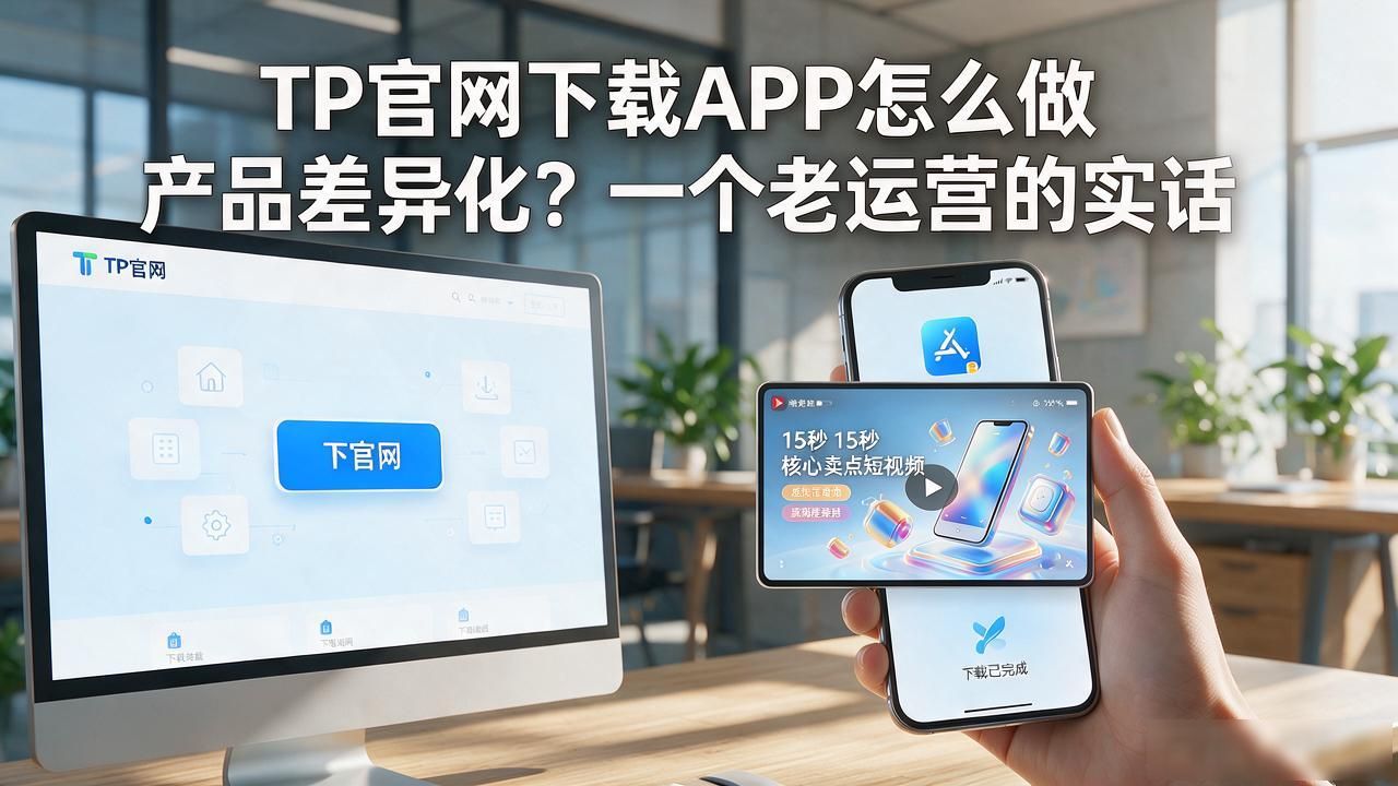 TP官网下载APP怎么做产品差异化？一个老运营的实话