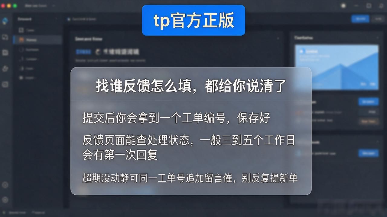 tp官方正版装了出bug，找谁反馈怎么填，都给你说清了