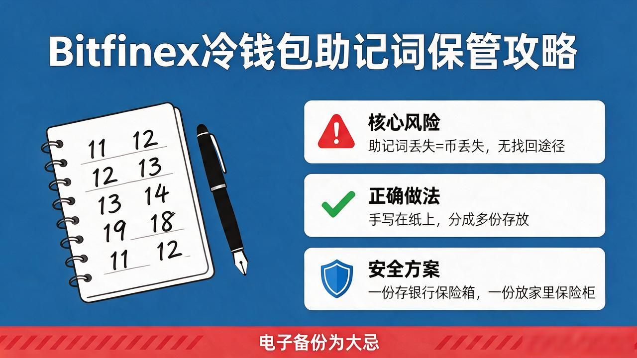 Bitfinex冷钱包怎么用？安全存币完整攻略